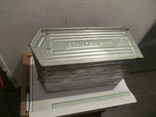 SCHÄFER LAGERKISTE Sicht Kiste METALLBOX METALL CONTAINER STAPELBOX 51x32x20cm