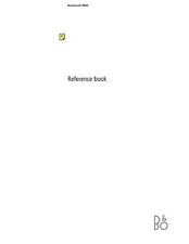Reference Book für Bang Olufsen Beosound 9000 