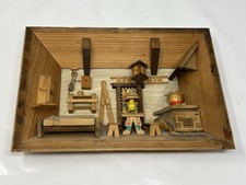 3 D Holzbild Bauernstube DDR Vintage Retro