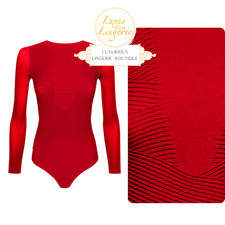 SHAPING PLISSEE STRING BODY by