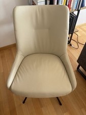 Esszimmerstuhl, 2 im Set, drehbar, aus Leder, Quasi Neu!!!