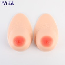 S-4XL A-EE Cup Selbstklebend Silikon Crossdresser Brüste Transgender Fake Brüste