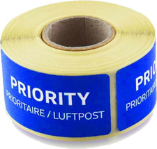 PRIORITY Luftpostaufkleber