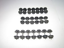 Trix Express H0 / 20x Polyamid Speichen-Radsatz LaufØ 10,3mm/Stummelachse 25,4mm