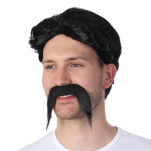 Schwarze perücke lenker - perücke,