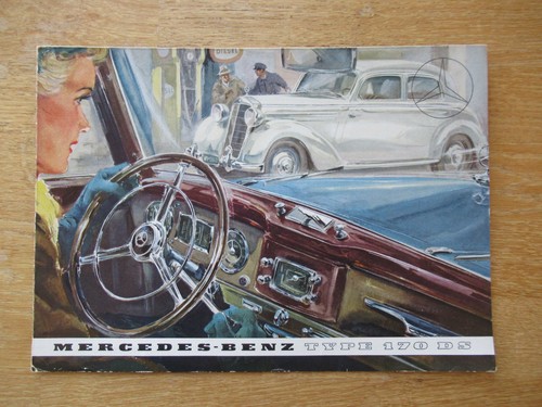 Oldtimer werbung prospekt - /,