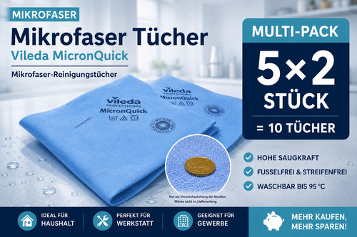 Mikrofaser tücher stück - mikrofaser, 10