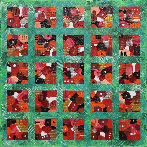 Majer acryl abstrakt - majer,