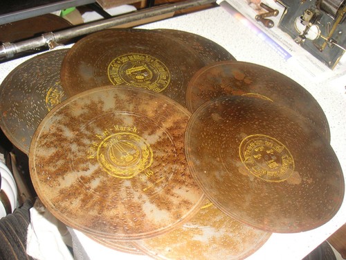 Symphonion platten 30cm - symphonion,