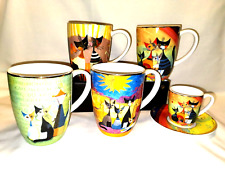 Goebel Katze Rosina Wachtmeister  Tasse Kaffeebecher Espressotasse