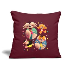 Diddl Wollywell Diddlina Pimboli Charaktere Kissenbezug 45 x 45 cm, One size