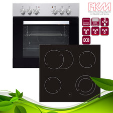 PKM Einbauherdset Glaskeramik