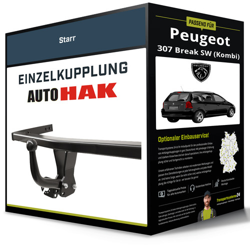 Starre anhängerkupplung für - anhängerkupplung,