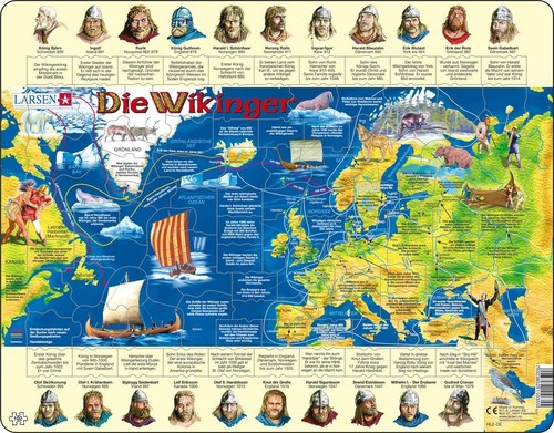 Larsen puzzle die wikinger - larsen,