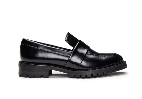 Vegane schuhe flach loafer - flach,