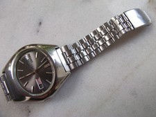 Vintage Seiko 5 Herren Armbanduhr Automatic 21 Jewels Silberne Zifferblatt