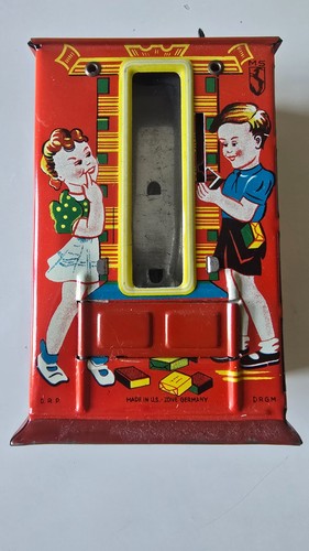 Blechspielzeug automat - blechspielzeug,