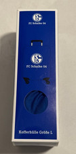 Original FC Schalke 04 Kofferhülle mit Logo Blau Größe L S04 Neu