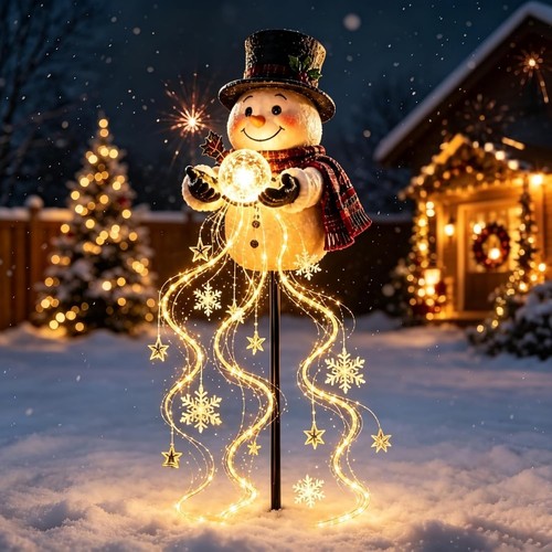 Schneemann magic fountain - fountain, |