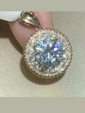 2.50Ct Runder Moissanit