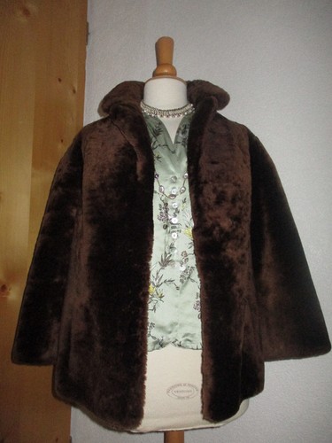Braune vintage cocktailjacke - braune,