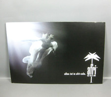 großes Werbeschild AFRI COLA  Pappschild Reklame 82,5x54,5cm Vintage