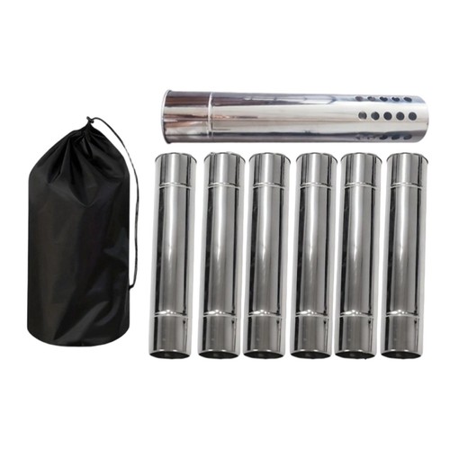 6pcs kamin rohre tragbare - 6pcs,