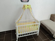 Fabimax Beistellbett Pro – Weiß – inkl. Zubehör – guter Zustand!