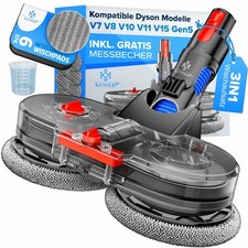 RETOURE Wischaufsatz f. Dyson Wischmopp Nass Trocken Wischkopf V7 V8 V10 V11 V15