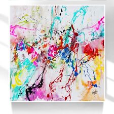 Leinwand Bild Abstrakt Bunt