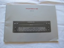 Porsche 911 993 Bedienungsanleitung Autoradio mit CD CDR 210 gebraucht Englisch