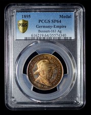 PCGS SP64 1895 GERMANY Empire
