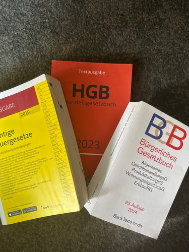 Konvolut gesetzbücher steuer - konvolut,