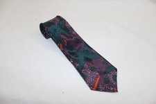 Brothers Hand made Krawatte Grün Rot Lila Individualisiert Sehr gut #KR5408