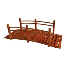Garten Brücke Holzbrücke