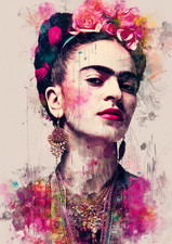 Frida Kahlo inspiriert Poster