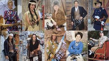 Winnetou 10x signiert 2008 Bad Segeberg Karte Unterschrift Signatur Autogramm