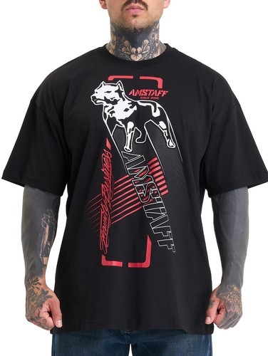 Amstaff yeller shirt - t-shirt, schwarz