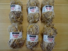 Strickgarn Wolle Strickwolle Fransengarn Effektgarn Brazilia Color Fb.0103