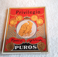 ALTES WEIN ETIKETT PRIVILEGIO