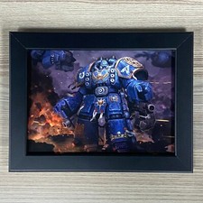 ULTRAMARINES GERAHMTE KUNST