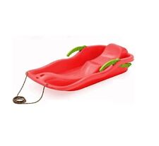 vom Pullach Hof Bob Schlitten Race Schneebob Schneerutscher Kunststoff Rot