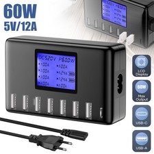 8 Fach USB Ladegerät Hub