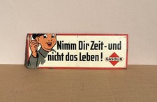 Original Gasolin Blechschild