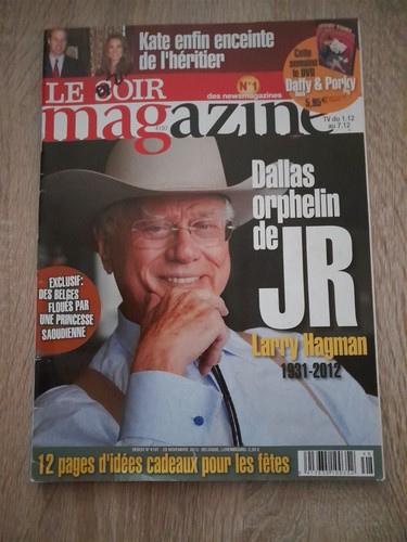 Soir magazine larry hagman - magazine,