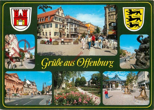 Ansichtskarte offenburg - -,