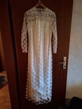 Vintage Brautkleid Hochzeitskleid Spitze -  1969 Vera Mont Paris Größe 38
