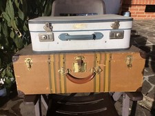 Alte Überseekoffer Reisekoffer Oldtimerkoffer,Dekoration, 2 Stück Antik,Koffer