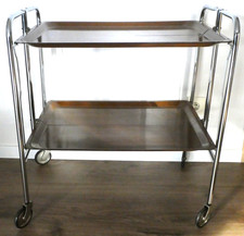 SERVIERWAGEN, TEEWAGEN AUS DEN 60-70er JAHREN, SEHR GUTER ZUSTAND,KAUM FLUGROST!