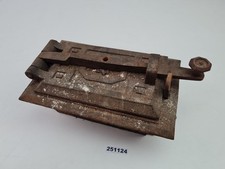 Vintage Ofentür eckig aus